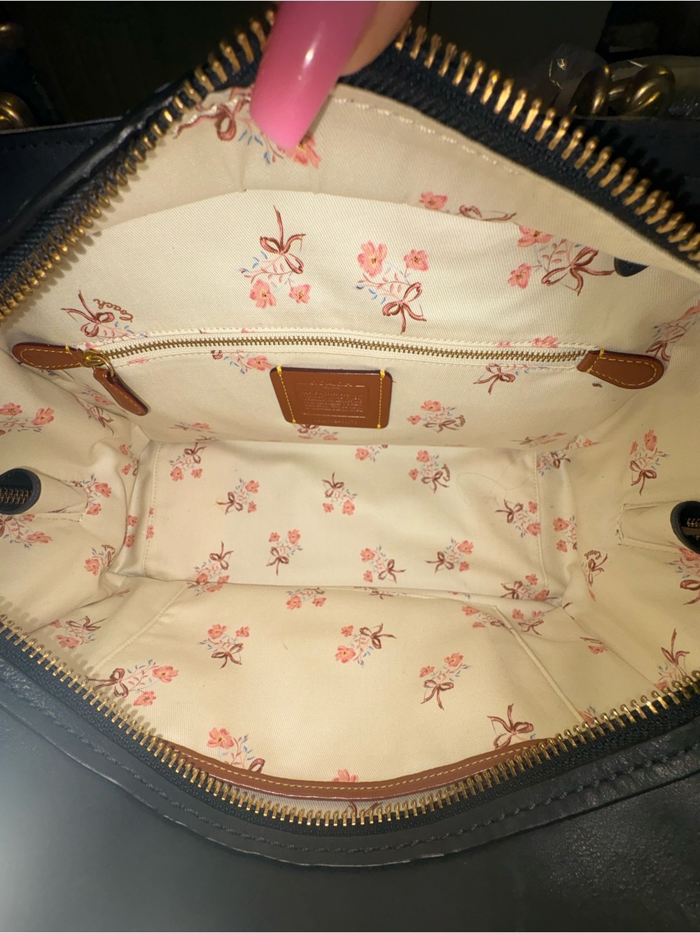 Coach Dreamer 36, Blue Denim Colorblock - Picture 5 of 13